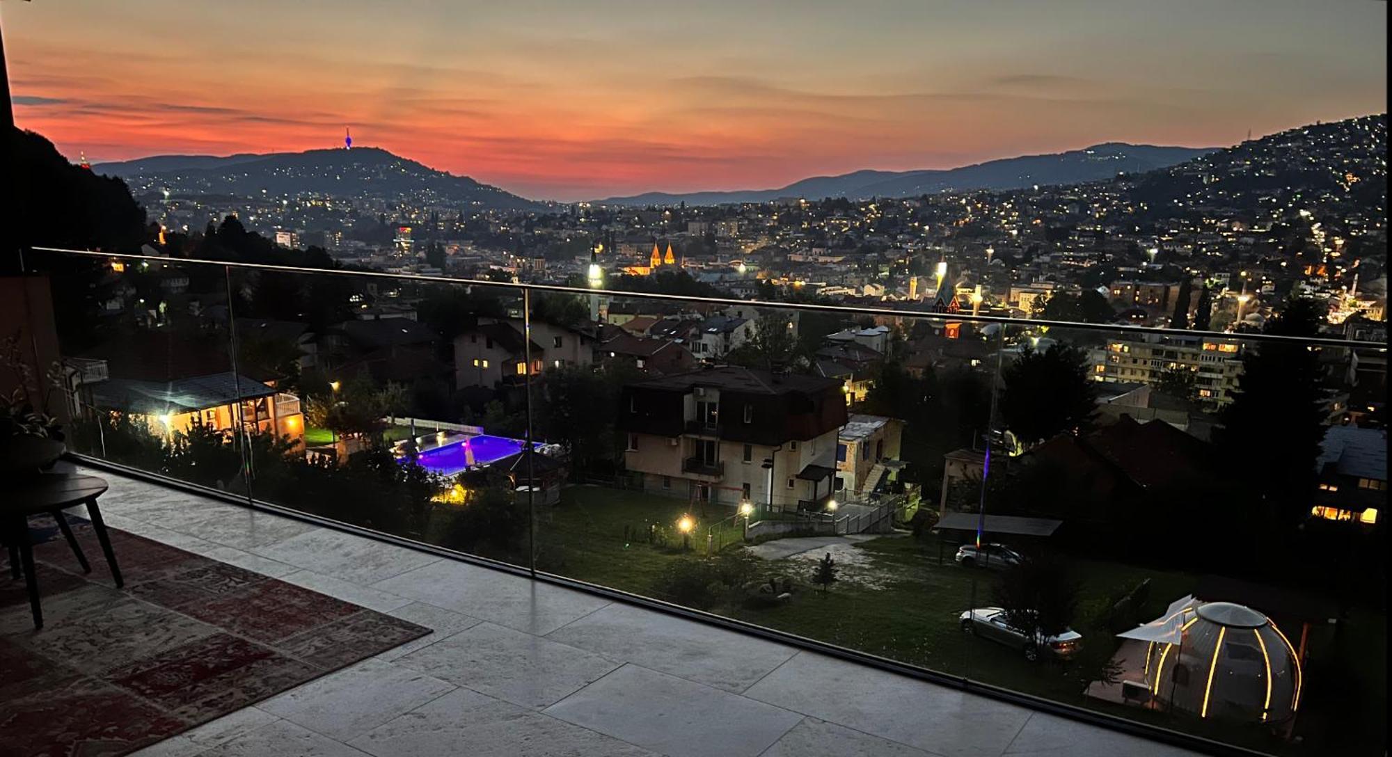 The Penthouse Sarajevo Lägenhet Exteriör bild