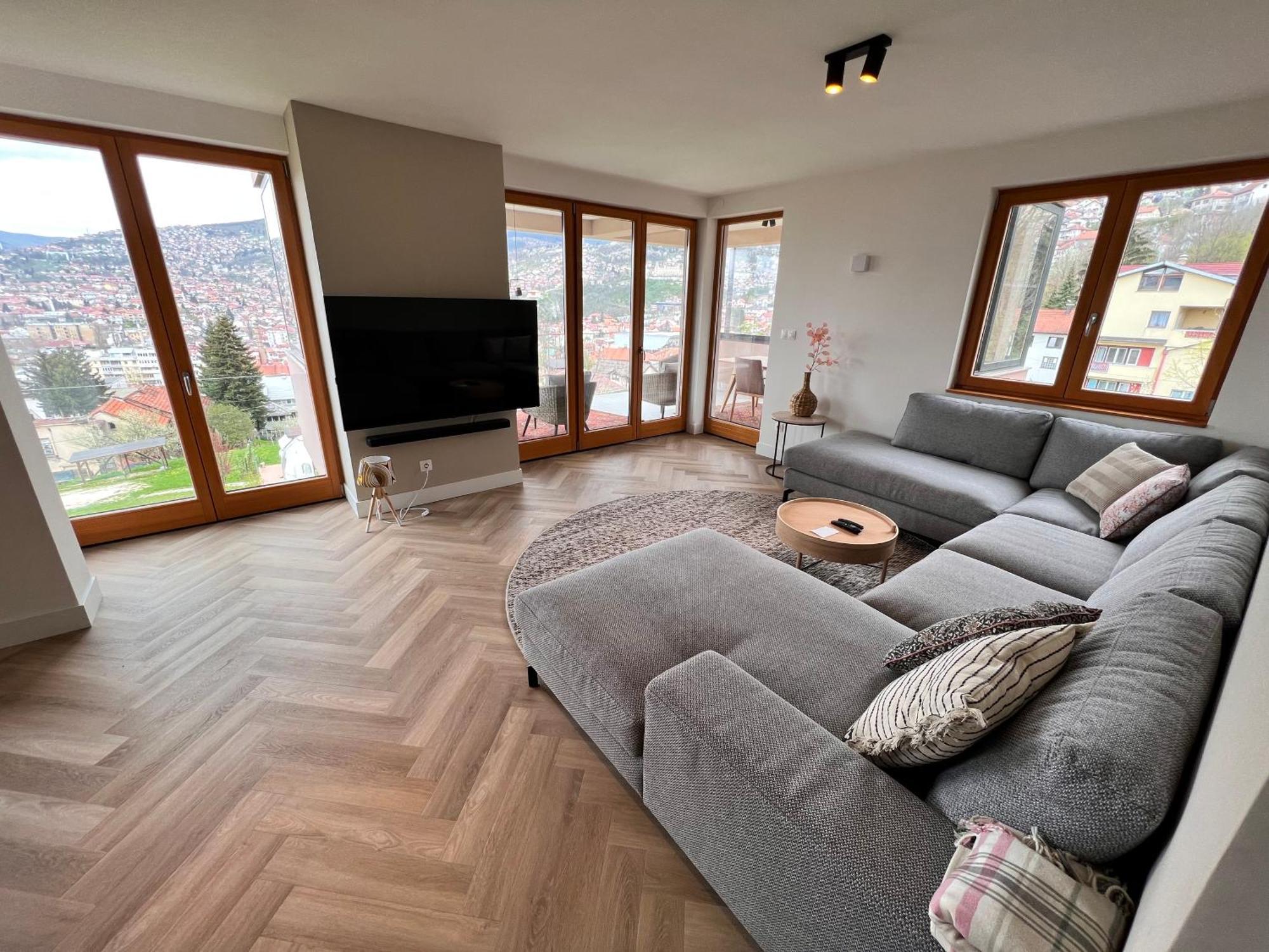 The Penthouse Sarajevo Lägenhet Rum bild