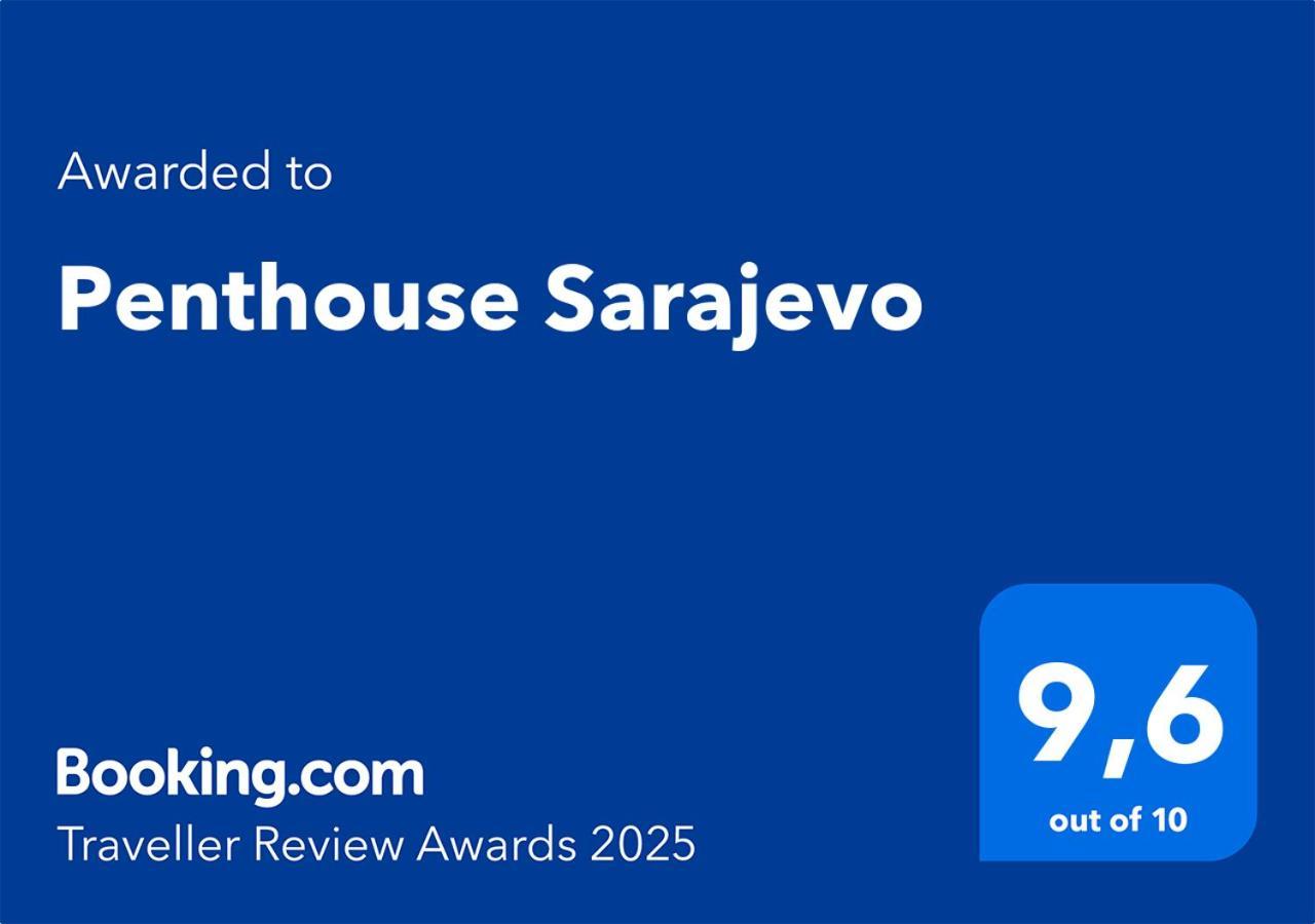 The Penthouse Sarajevo Lägenhet Exteriör bild